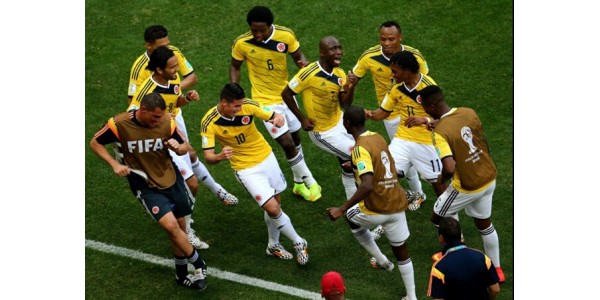 Polônia perde 0-3 para a equipe colombiana